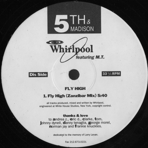 Whirlpool Featuring M.T. - Fly High | 5th & Madison (none) - main