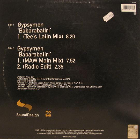 Gypsymen - Babarabatiri | Sound Design (671448 6) - 2 Gypsymen - Babarabatiri | Sound Design (671448 6) - 2