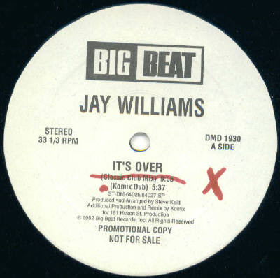 Jay Williams - It's Over | Big Beat (DMD 1930)