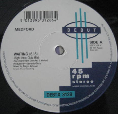 Medford - Waiting | Debut (DEBTX 3128) - 2