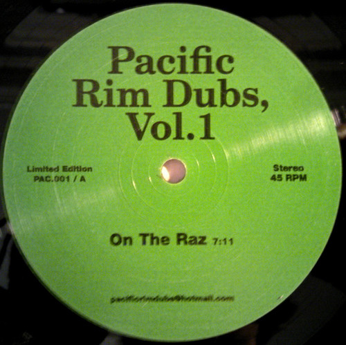 Pacific Rim Dubs - Pacific Rim Dubs Vol. 1 | Not On Label (PAC.001) - main Pacific Rim Dubs - Pacific Rim Dubs Vol. 1 | Not On Label (PAC.001) - main