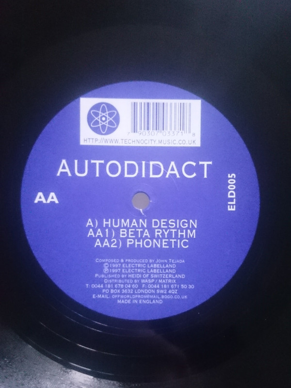 Autodidact - Human Design | Electric Labelland (ELD005)