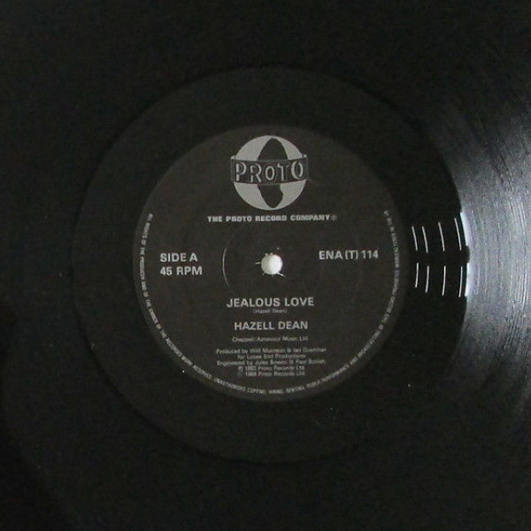 Hazell Dean - Evergreen / Jealous Love | Proto (ENA (T) 114) - 3