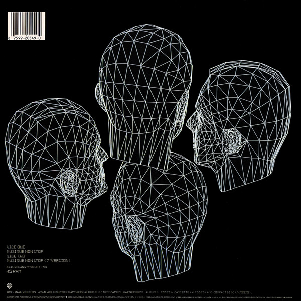 Kraftwerk - Musique Non Stop | Warner Bros. Records (0-20549) - 2 Kraftwerk - Musique Non Stop | Warner Bros. Records (0-20549) - 2
