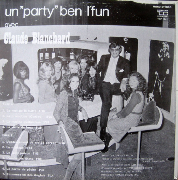Claude Blanchard - Un "Party" Ben L'Fun | Trans-Canada International (TSF 1441) - 2