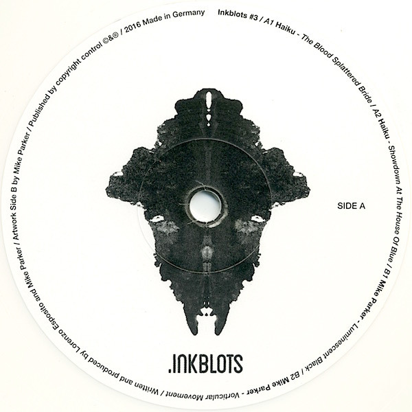 Haiku / Mike Parker - Inkblots #3 | Inkblots (INK003) - main Haiku / Mike Parker - Inkblots #3 | Inkblots (INK003) - main