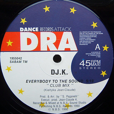 DJ K - Everybody To The Sound | Dance Records Attack (1955042) - 3