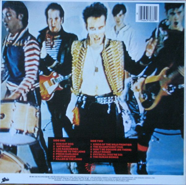 Adam And The Ants - Kings Of The Wild Frontier | Epic (JE 37033) - 2 Adam And The Ants - Kings Of The Wild Frontier | Epic (JE 37033) - 2