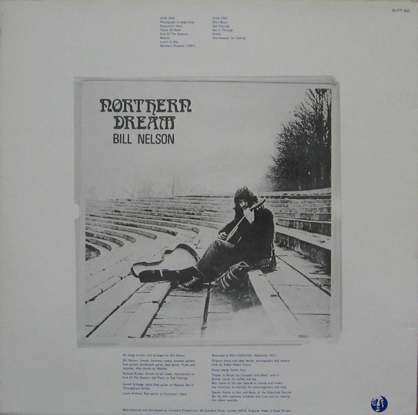 Bill Nelson - Northern Dream | Butt (BUTT 002) - 2 Bill Nelson - Northern Dream | Butt (BUTT 002) - 2