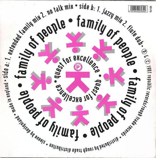 Quest For Excellence - Family Of People | Republic Records (LICT 034) - 3
