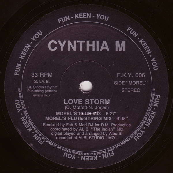 Cynthia M - Love Storm | Fun-Keen-You (F.K.Y. 006) - 3 Cynthia M - Love Storm | Fun-Keen-You (F.K.Y. 006) - 3