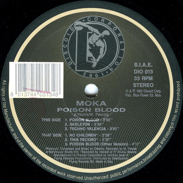 Moka DJ - Poison Blood | Discoid Corporation (DIO 013) - 3