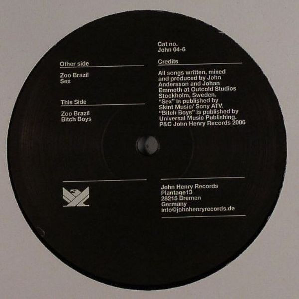 Zoo Brazil - Bitch Boys | John Henry Records (John 04-6) - 2 Zoo Brazil - Bitch Boys | John Henry Records (John 04-6) - 2