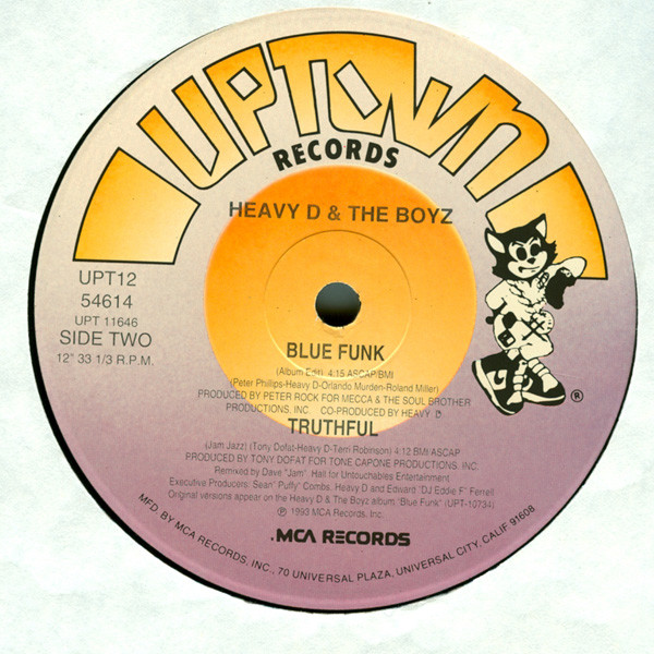 Heavy D. & The Boyz - Truthful | Uptown Records (UPT12-54614) - 3 Heavy D. & The Boyz - Truthful | Uptown Records (UPT12-54614) - 3