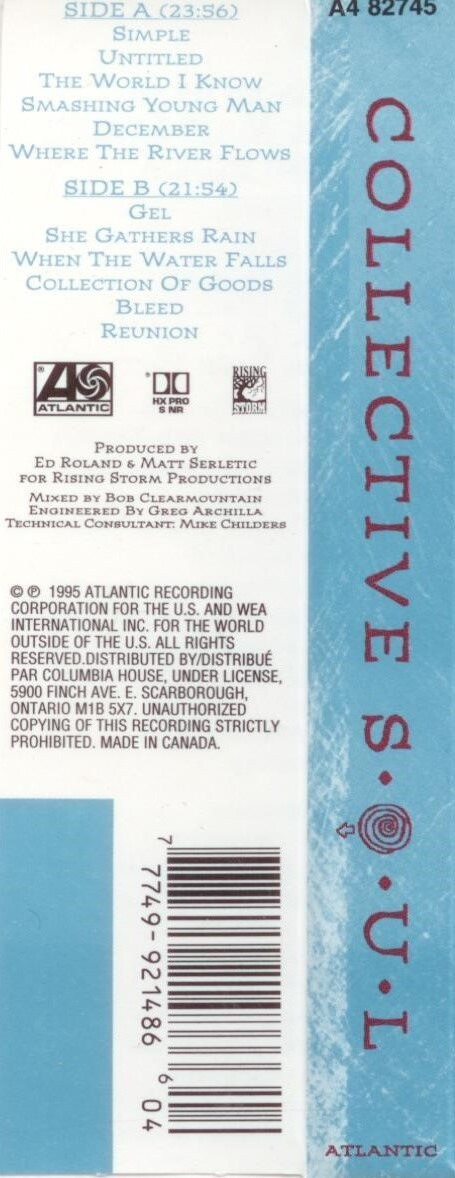 Collective Soul - Collective Soul | Atlantic (A4 82745) - 3