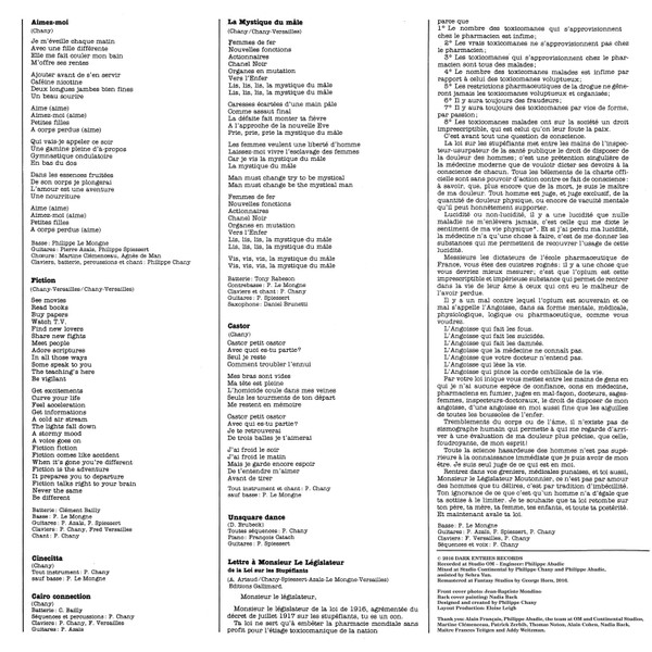 Philippe Chany - Rive Gauche | Dark Entries (DE-122) - 3 Philippe Chany - Rive Gauche | Dark Entries (DE-122) - 3