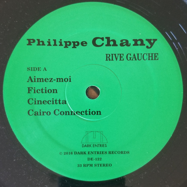 Philippe Chany - Rive Gauche | Dark Entries (DE-122) - 5 Philippe Chany - Rive Gauche | Dark Entries (DE-122) - 5