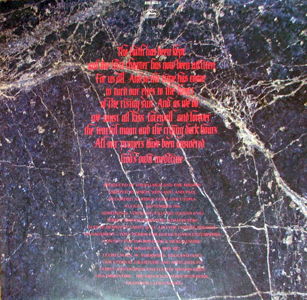 The Mission - Gods Own Medicine | Mercury (830 603-1) - 6