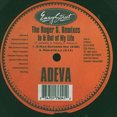 Adeva - In And Out Of My Life (The Roger S. Remixes) | Easy Street Records (EZS-7604)
