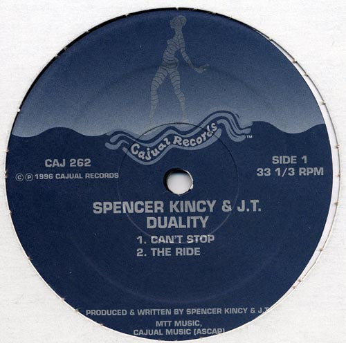 Spencer Kincy & J.T. Donaldson - Duality | Cajual Records (CAJ 262)