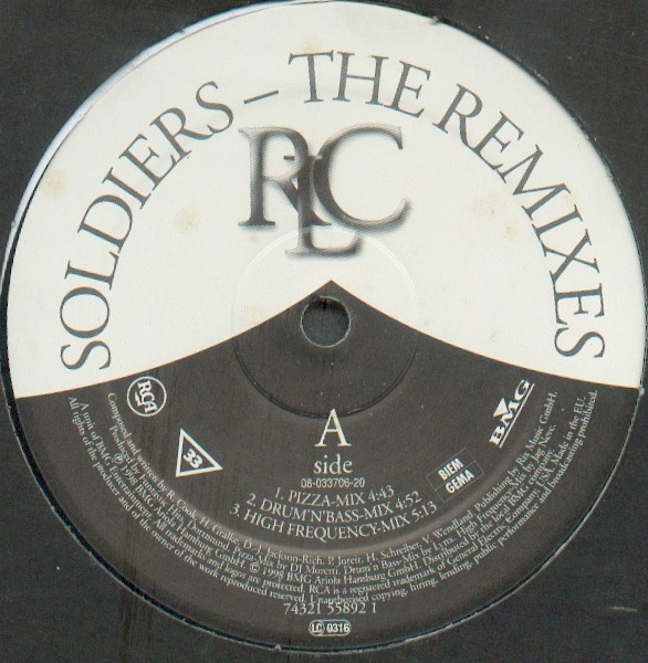 RLC - Soldiers - The Remixes | BMG (74321 55892 1)