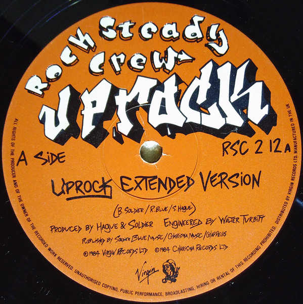 The Rock Steady Crew - Uprock | Virgin (RSC 2 12) - 3 The Rock Steady Crew - Uprock | Virgin (RSC 2 12) - 3