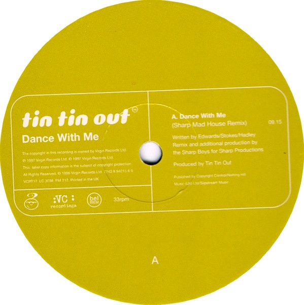 Tin Tin Out - Dance With Me | VC Recordings (VCRT17) - 3 Tin Tin Out - Dance With Me | VC Recordings (VCRT17) - 3