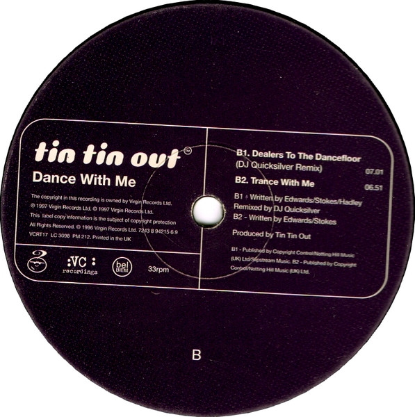 Tin Tin Out - Dance With Me | VC Recordings (VCRT17) - 4 Tin Tin Out - Dance With Me | VC Recordings (VCRT17) - 4