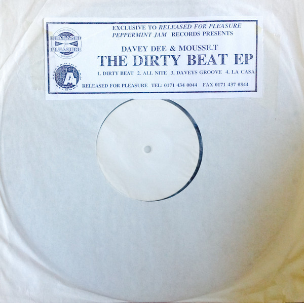 Davey Dee & Mousse T. - Dirty Beat EP | Peppermint Jam (PJMS 009) - main Davey Dee & Mousse T. - Dirty Beat EP | Peppermint Jam (PJMS 009) - main