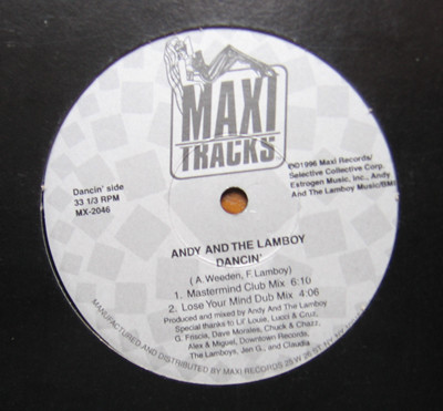 Andy & The Lamboy - Dancin & Weo Weo | Maxi Tracks (MX-2046)