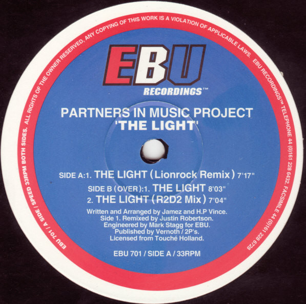 P.I.M.P. - The Light | EBU Recordings (EBU 701) - main P.I.M.P. - The Light | EBU Recordings (EBU 701) - main