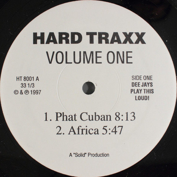 Unknown Artist - Hard Traxx Volume One | Hard Traxx (HT 8001)