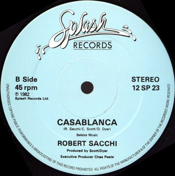 Robert Sacchi - Jungle Queen | Splash Records (12 SP 23) - 3
