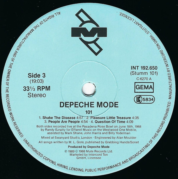 Depeche Mode - 101 | Mute (INT 192.650) - 7