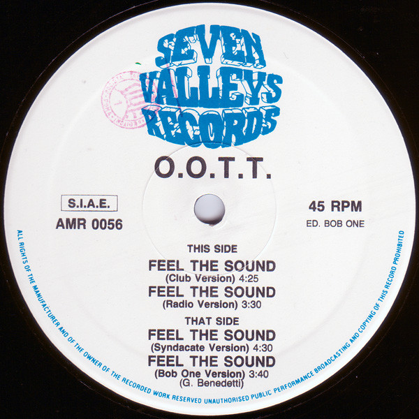 O.O.T.T. - Feel The Sound | Seven Valley's Records (AMR 0056) - 2 O.O.T.T. - Feel The Sound | Seven Valley's Records (AMR 0056) - 2