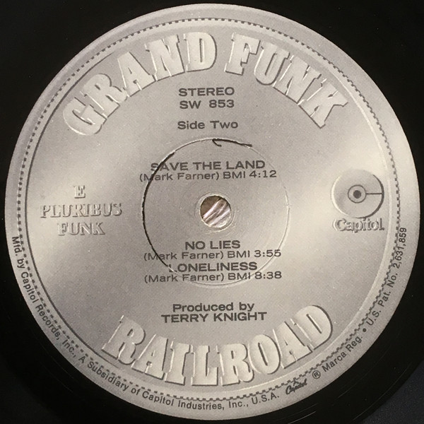 Grand Funk Railroad - E Pluribus Funk | Capitol Records (SW-853) - 4 Grand Funk Railroad - E Pluribus Funk | Capitol Records (SW-853) - 4