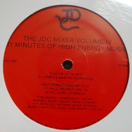 Various - The JDC Mixer Volume 4 | JDC Records (JDC 0067) - 2