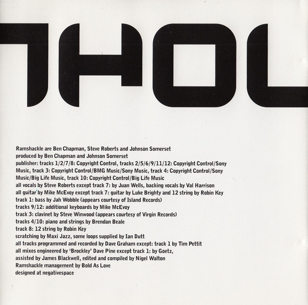 Ramshackle - Depthology | Big Life (EDEL0097622ULT) - 3