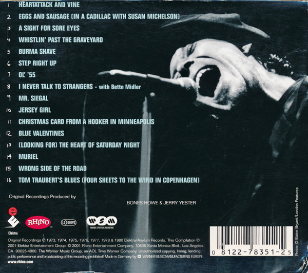 Tom Waits - Used Songs (1973-1980) | Rhino Records (8122-78351-2) - 2