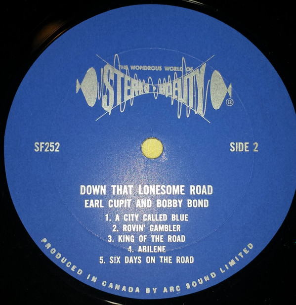 Earl Cupit And Bobby Bond - A Country Boy Looks Down That Lonesome Road | Somerset Music (S252) - 3 Earl Cupit And Bobby Bond - A Country Boy Looks Down That Lonesome Road | Somerset Music (S252) - 3