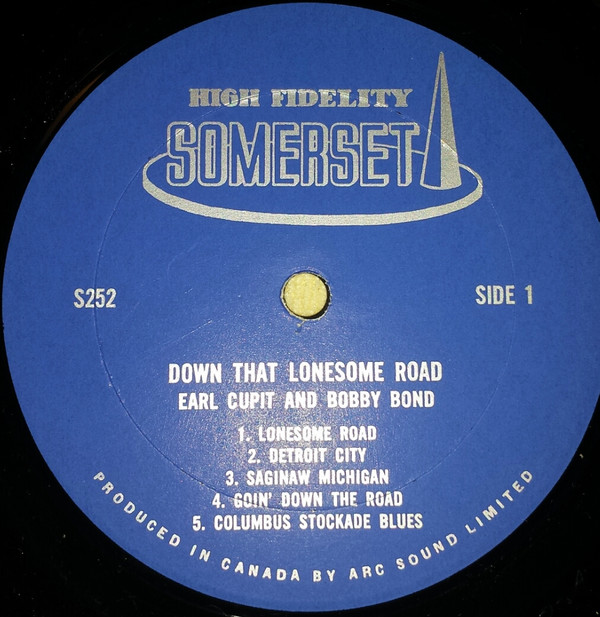 Earl Cupit And Bobby Bond - A Country Boy Looks Down That Lonesome Road | Somerset Music (S252) - 2 Earl Cupit And Bobby Bond - A Country Boy Looks Down That Lonesome Road | Somerset Music (S252) - 2