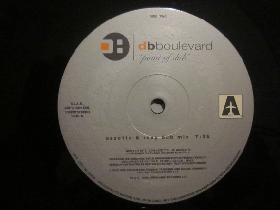 DB Boulevard - Point Of View | Airplane! Records (ARP 21089DBL) - 6