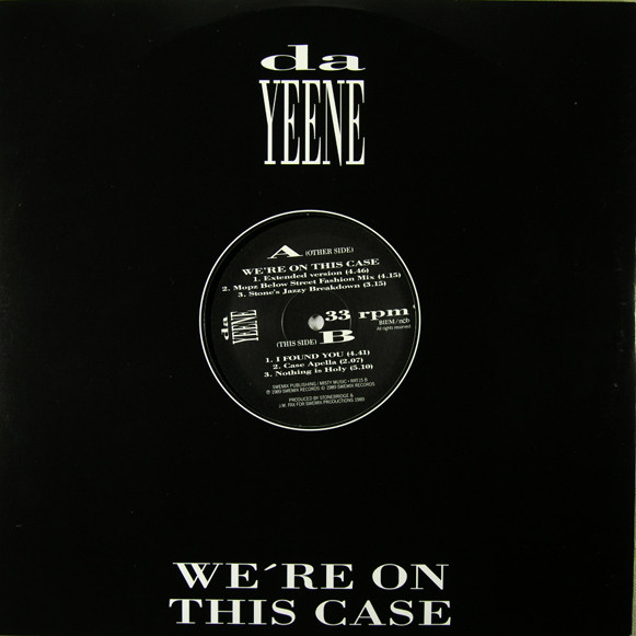 Dayeene - We're On The Case | SweMix Records (RRT 15) - main Dayeene - We're On The Case | SweMix Records (RRT 15) - main