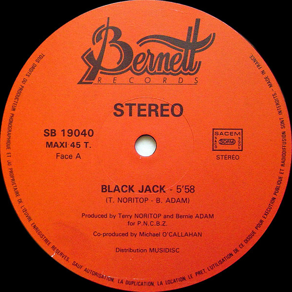 Stereo - Black Jack | Bernett Records (SB 19040) - 3