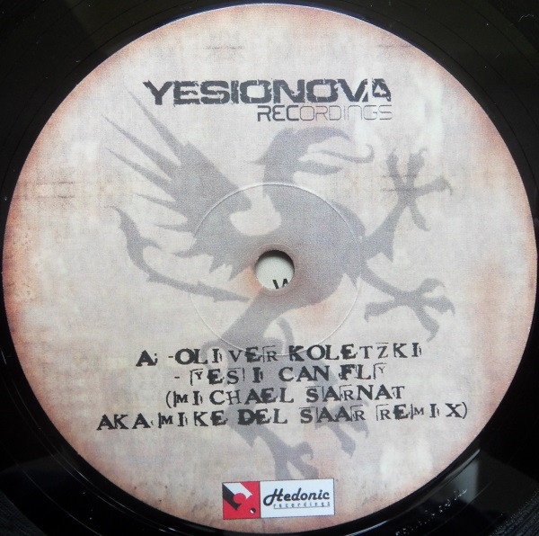 Oliver Koletzki - Yes I Can Fly | Yesionova Recordings (Yesionova 001) - 2 Oliver Koletzki - Yes I Can Fly | Yesionova Recordings (Yesionova 001) - 2