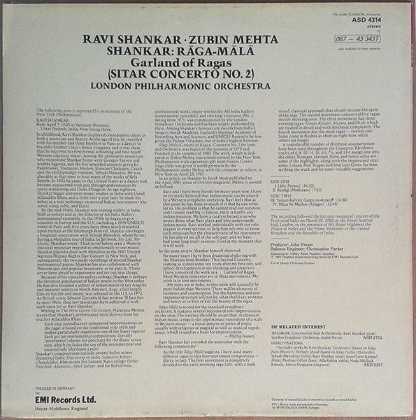 Raga Mala (Garland Of Ragas)