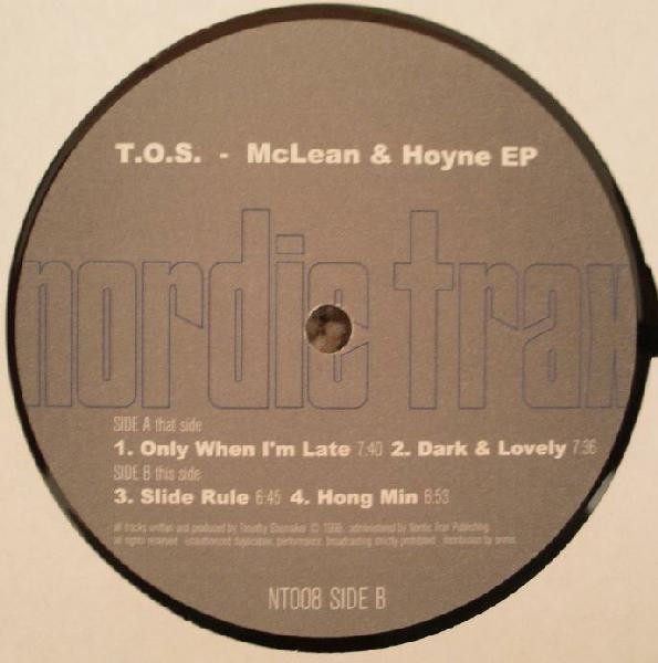 T.O.S. - McLean & Hoyne EP | Nordic Trax (NT008) - 2