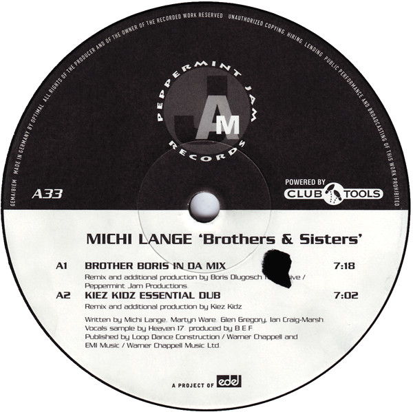 Michi Lange - Brothers & Sisters | Peppermint Jam (0064940 JAM) - 2 Michi Lange - Brothers & Sisters | Peppermint Jam (0064940 JAM) - 2