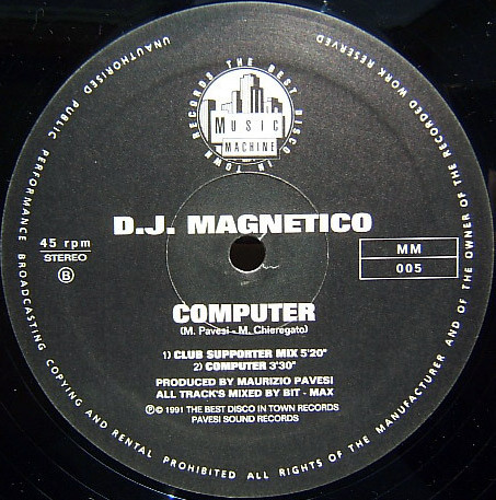 DJ Magnetico - Computer | Music Machine (MM 005) - 4 DJ Magnetico - Computer | Music Machine (MM 005) - 4