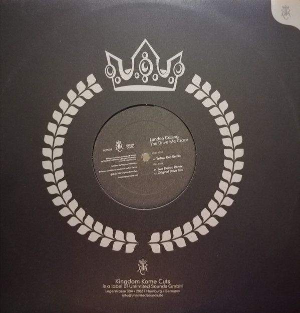 London Calling - You Drive Me Crazy | Kingdom Kome Cuts (KKC019) - main London Calling - You Drive Me Crazy | Kingdom Kome Cuts (KKC019) - main